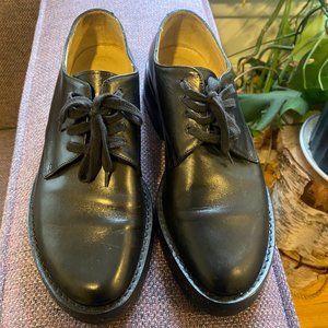 Ann Demeulemeester leather derby shoes